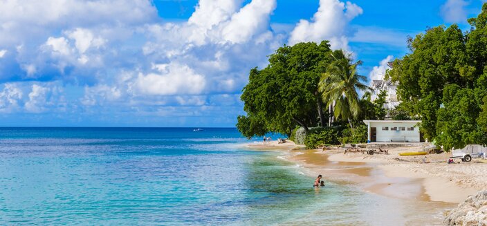 Amadea -Strand von Bridgetown, Karibik