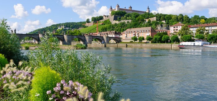 Andrea -Marienberg in Würzburg am Main, Deutschland