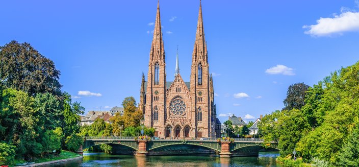 Anna Katharina -Paulskirche in Straßburg, Frankreich