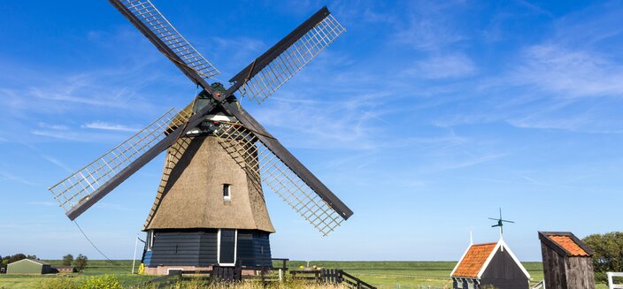 Anna Katharina -Windmühle in Hoorn, Niederlande