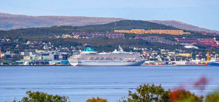 Artania -MS Artania in Tromso