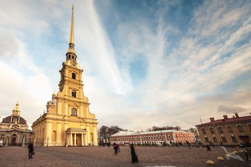 Peter Paul Kathedrale, St. Petersburg, Russland