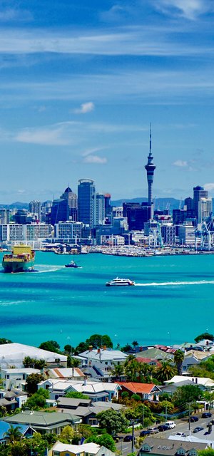 Auckland In Neuseeland Auf Einer Kreuzfahrt Entdecken