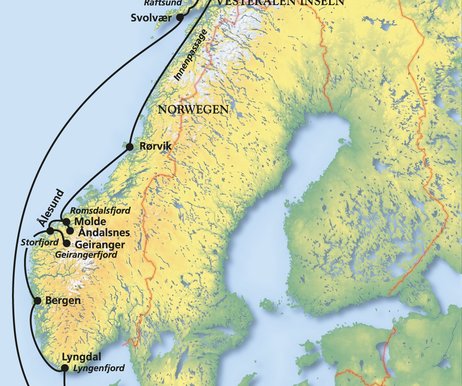 Nordkap Und Fjorde Kreuzfahrt Mit Albatros