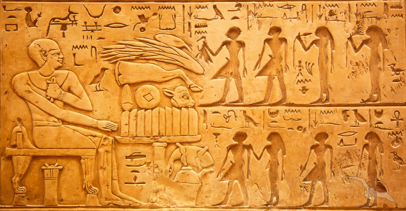 Hieroglyphen in Ägypten 