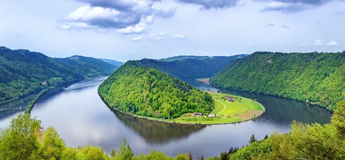 Prinzessin Isabella -Panorama der Donauschleife, Deutschland